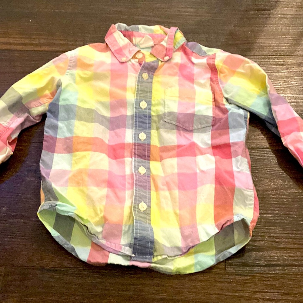 Gap boys long sleeve shirt size 4